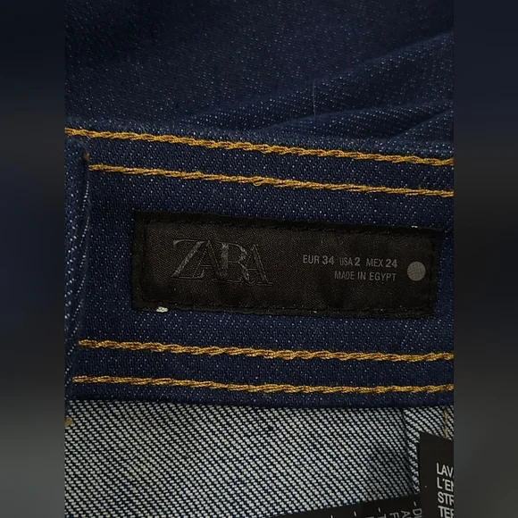 NWT ZW COLLECTION HIGH WAIST WIDE LEG JEANS BY ZARA - Picture 11 of 14